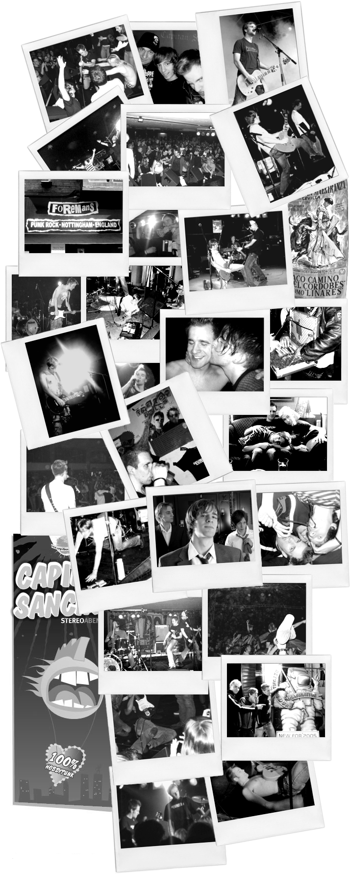 Ein ganzer Haufen Capit&aacute;-S&aacute;nchez-Fotos - grau gemischt!