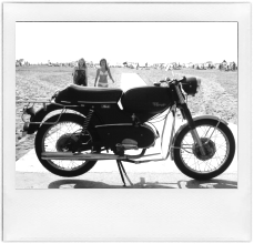 Mein zweites Moped - die schwarze H&ouml;llenmaschine!